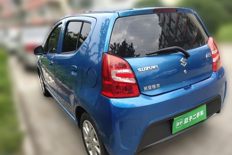 Used Suzuki Alto 2013 1.0L Automatic Luxury Model Rear Left 45 Deg