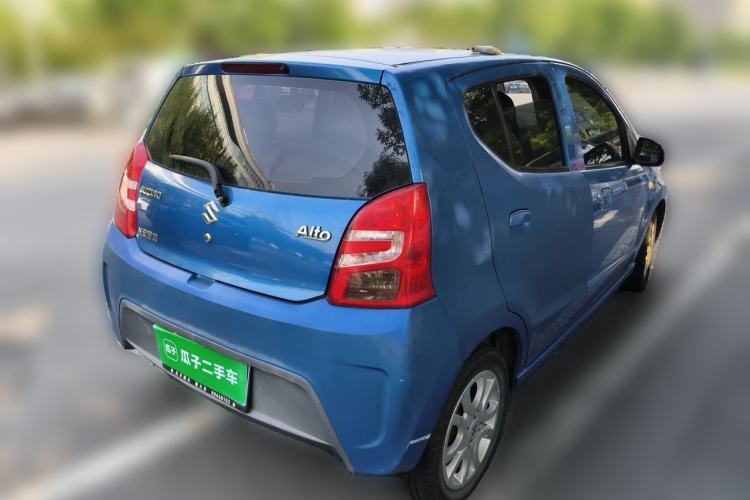 Used Suzuki Alto 2013 1.0L Manual Luxury Model Rear Right 45 Deg