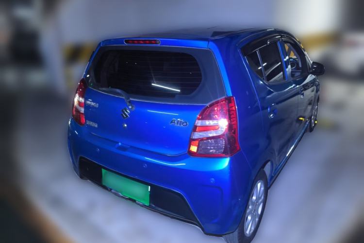 Used Suzuki Alto 2013 1.0L Automatic Luxury Model Rear Right 45 Deg