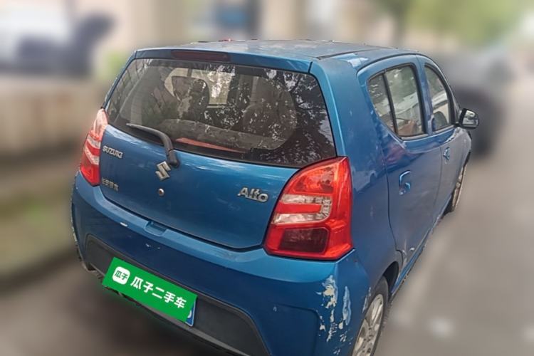 Used Suzuki Alto 2013 1.0L Automatic Luxury Model Rear Right 45 Deg