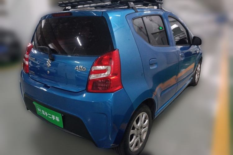 Used Suzuki Alto 2013 1.0L Automatic Luxury Model Rear Right 45 Deg