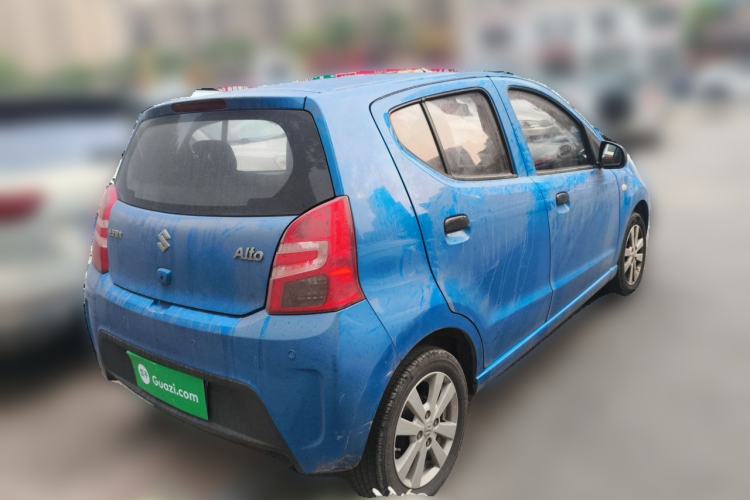 Used Suzuki Alto 2013 Revised Version 1.0L Manual Comfort Edition Rear Right 45 Deg