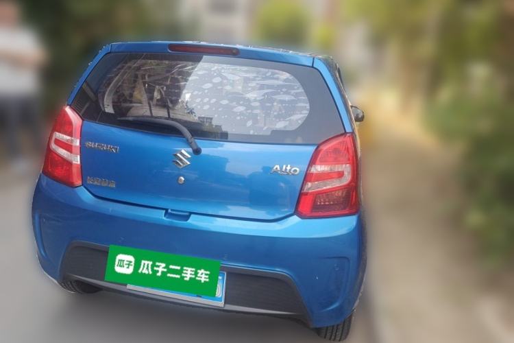 Used Suzuki Alto 2013 1.0L Automatic Luxury Model Rear Right 45 Deg