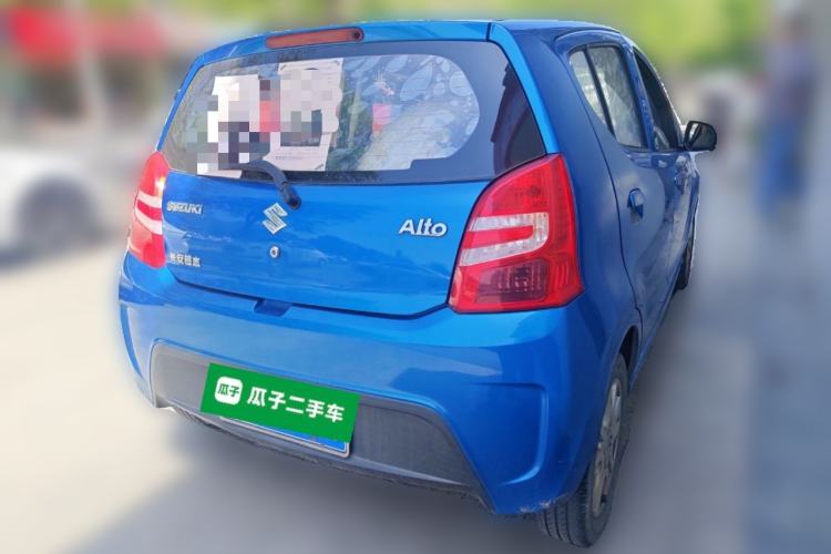 Used Suzuki Alto 2013 1.0L Manual Luxury Model Rear Right 45 Deg