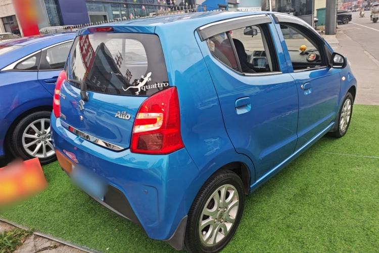 Used Suzuki Alto 2013 1.0L Automatic Luxury Model Rear Right 45 Deg