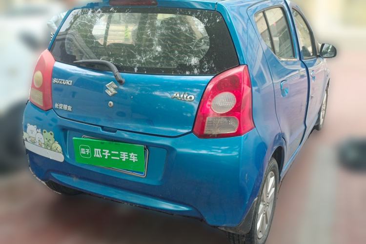 Used Suzuki Alto 2013 1.0L Automatic Luxury Model Rear Right 45 Deg