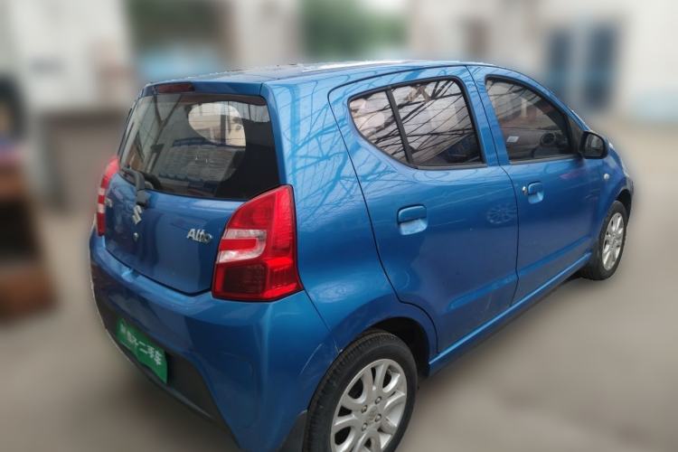 Used Suzuki Alto 2013 1.0L Automatic Luxury Model Rear Right 45 Deg