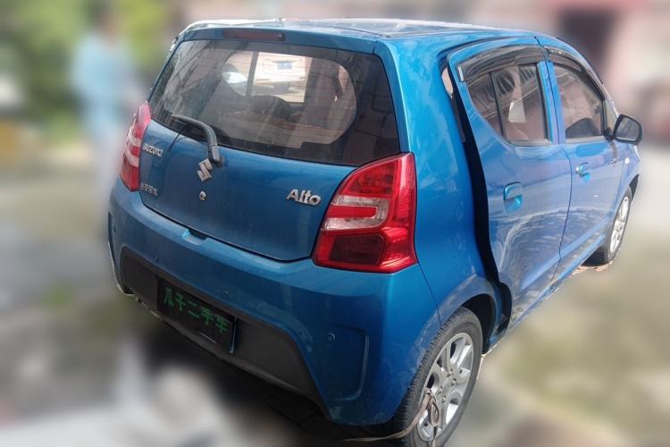 Used Suzuki Alto 2013 1.0L Manual Luxury Model Rear Right 45 Deg