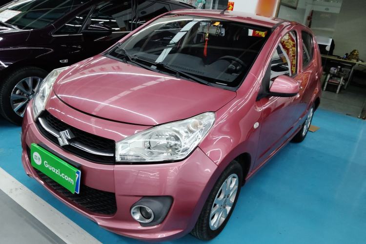 Used Suzuki Alto 2013 1.0L Automatic Luxury Model Front Left 45 Deg