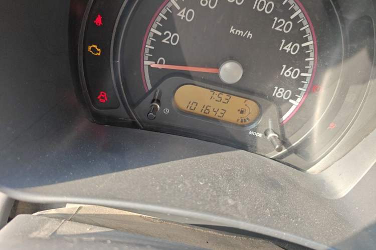 Used Suzuki Alto 2013 Revised Version 1.0L Manual Comfort Edition Odometer Close Up