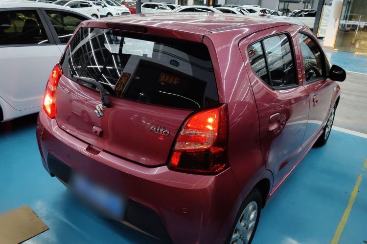 Used Suzuki Alto 2013 1.0L Automatic Luxury Model Rear Right 45 Deg