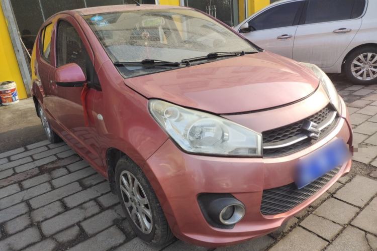 Used Suzuki Alto 2013 1.0L Manual Luxury Model Front Right 45 Deg