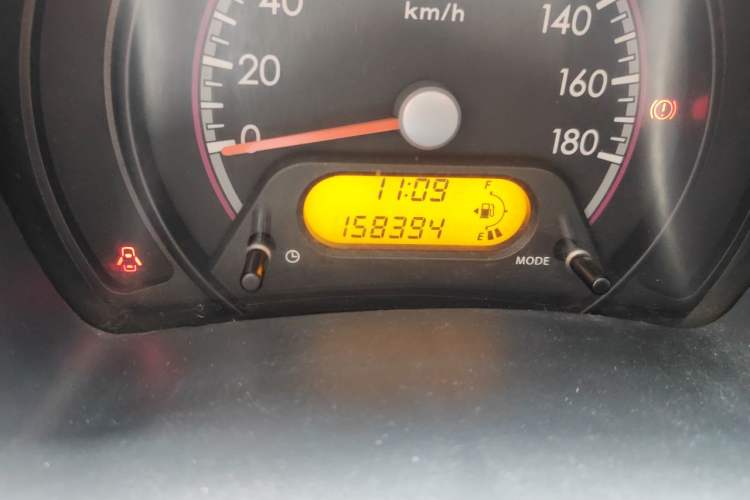 Used Suzuki Alto 2013 1.0L Manual Comfort Version Odometer Close Up