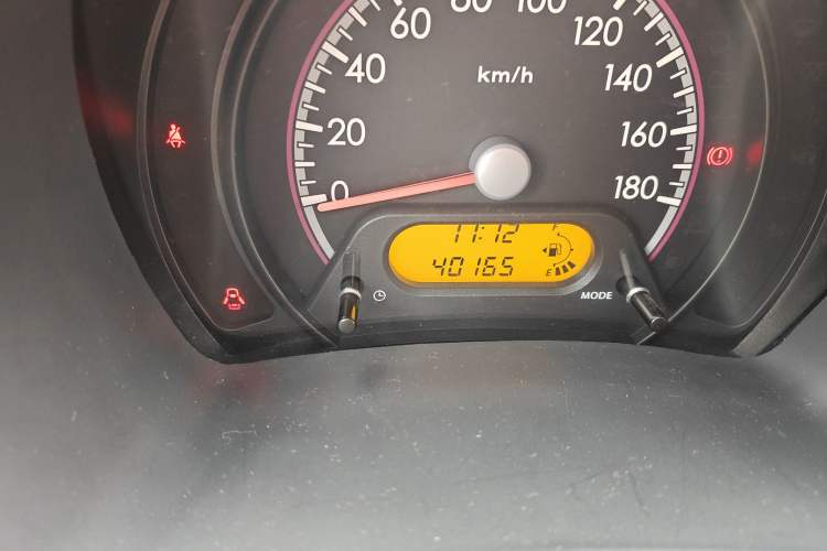 Used Suzuki Alto 2013 Revised Version 1.0L Manual Comfort Edition Odometer Close Up