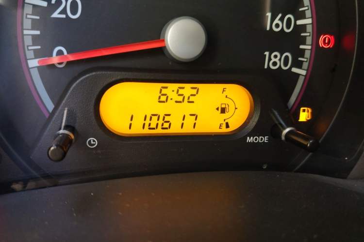 Used Suzuki Alto 2013 Revised Version 1.0L Manual Comfort Edition Odometer Close Up