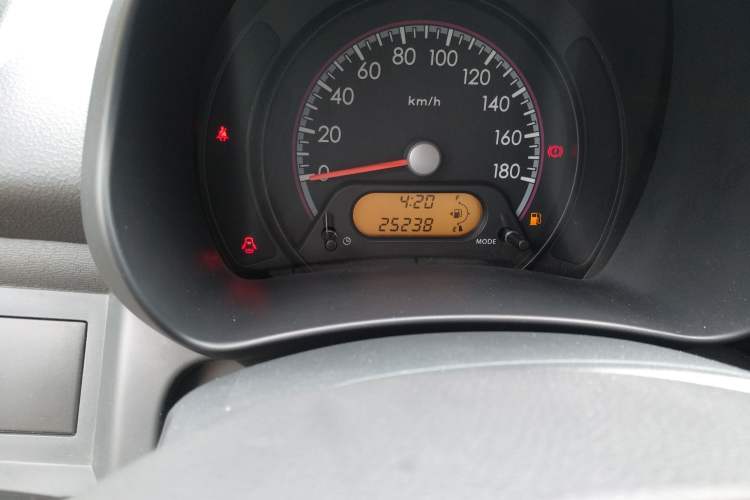 Used Suzuki Alto 2013 Revised Version 1.0L Manual Comfort Edition Odometer Close Up