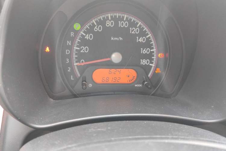 Used Suzuki Alto 2013 1.0L Automatic Luxury Model Odometer Close Up