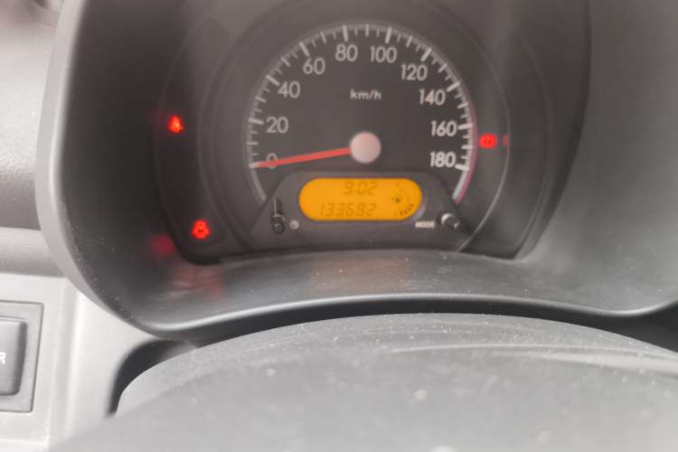 Used Suzuki Alto 2013 1.0L Manual Luxury Model Odometer Close Up