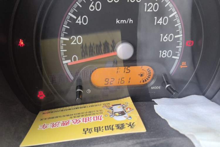 Used Suzuki Alto 2013 Revised Version 1.0L Manual Comfort Edition Odometer Close Up