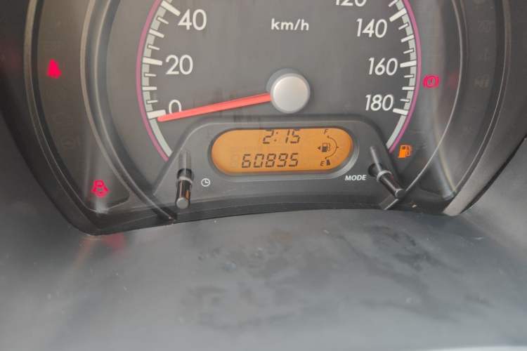 Used Suzuki Alto 2013 Revised Version 1.0L Manual Comfort Edition Odometer Close Up