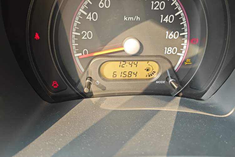 Used Suzuki Alto 2013 Revised Version 1.0L Manual Comfort Edition Odometer Close Up
