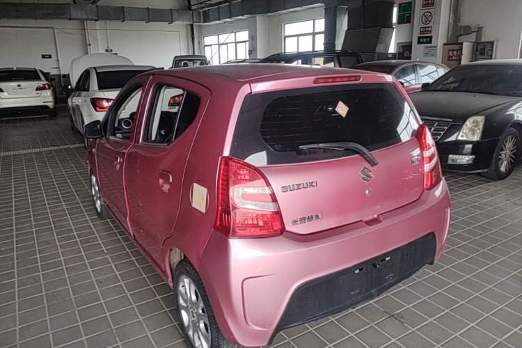 Used Suzuki Alto 2013 1.0L Automatic Luxury Model Rear Left 45 Deg