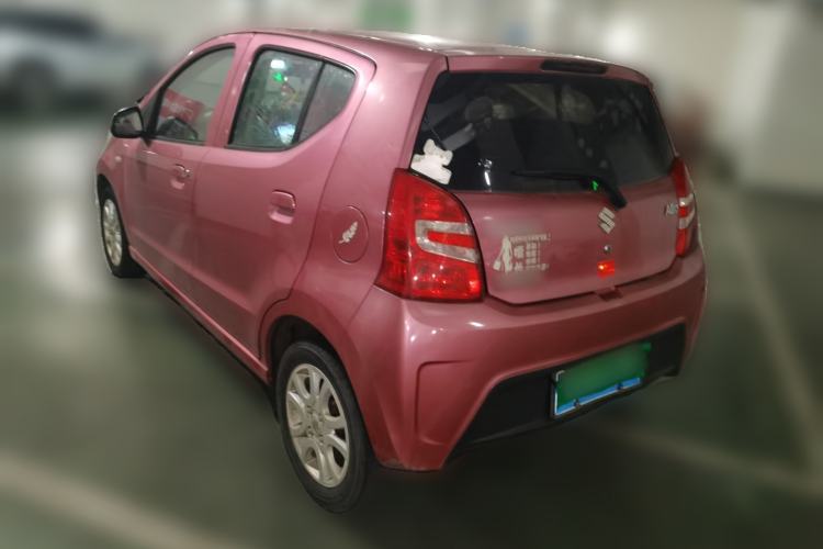 Used Suzuki Alto 2013 1.0L Automatic Luxury Model Rear Left 45 Deg
