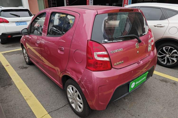 Used Suzuki Alto 2013 1.0L Automatic Luxury Model Rear Left 45 Deg