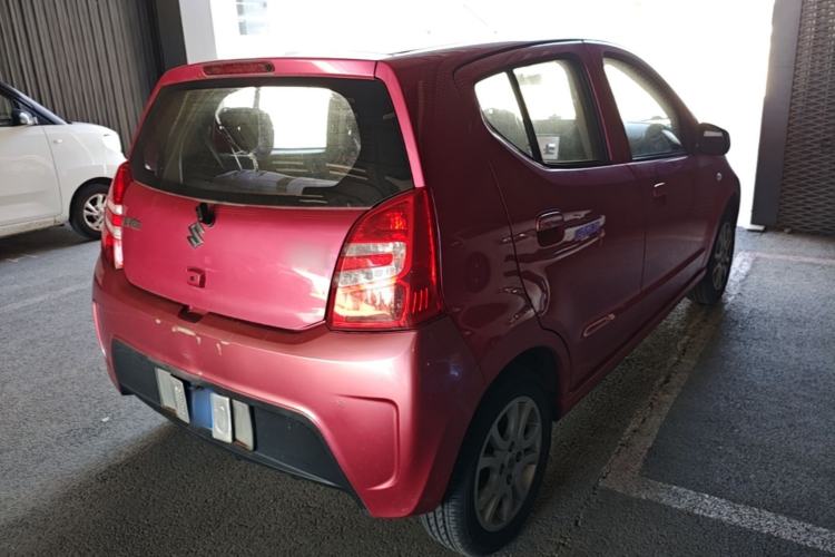 Used Suzuki Alto 2013 1.0L Automatic Luxury Model Rear Right 45 Deg