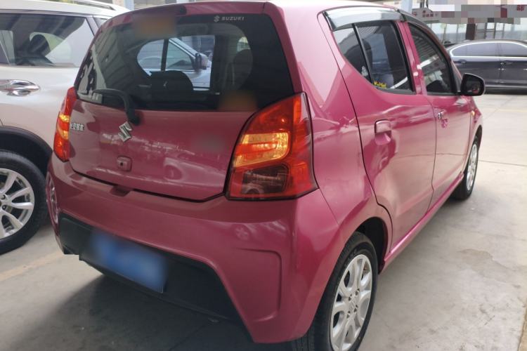 Used Suzuki Alto 2013 1.0L Automatic Luxury Model Rear Right 45 Deg