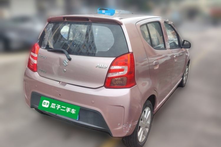 Used Suzuki Alto 2013 1.0L Automatic Luxury Model Rear Right 45 Deg