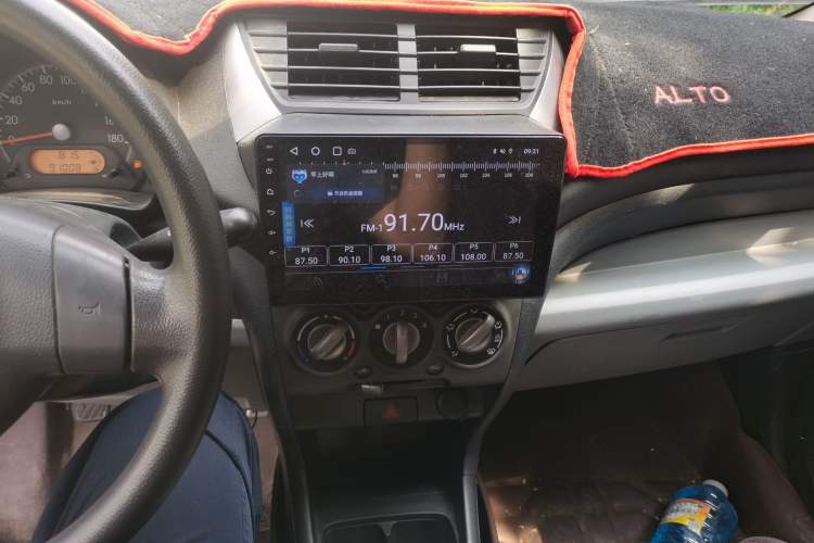 Used Suzuki Alto 2013 Revised Version 1.0L Manual Comfort Edition Audio And AC Panel