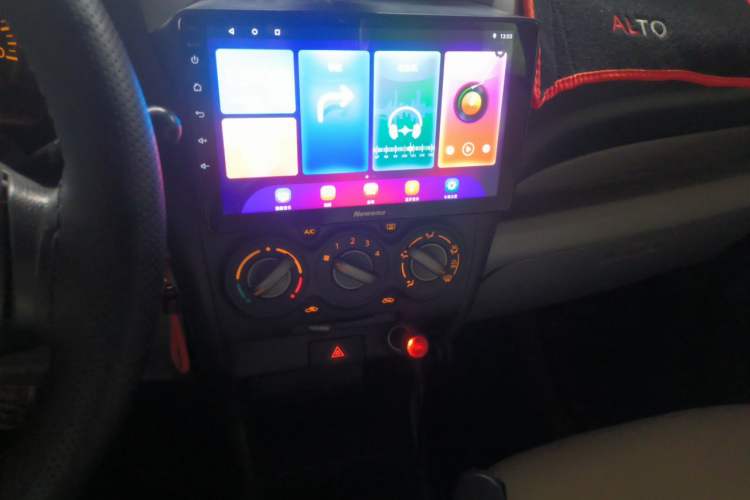 Used Suzuki Alto 2013 1.0L Manual Luxury Model Audio And AC Panel