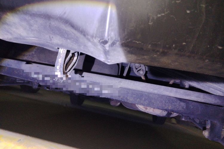 Used Suzuki Alto 2013 1.0L Manual Utility Model Chassis Rear