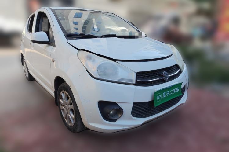 Used Suzuki Alto 2013 1.0L Manual Luxury Model Front Right 45 Deg