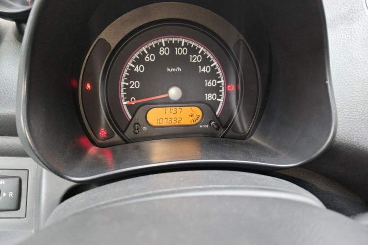 Used Suzuki Alto 2013 1.0L Manual Luxury Model Odometer Close Up
