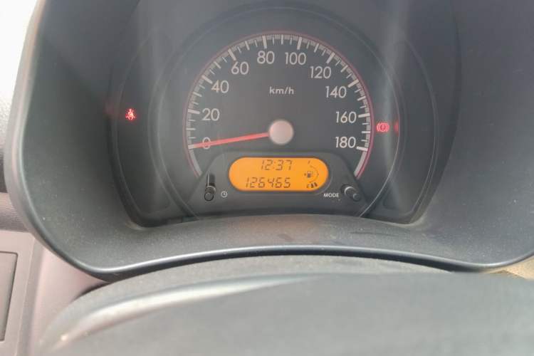 Used Suzuki Alto 2013 Revised Version 1.0L Manual Comfort Edition Odometer Close Up