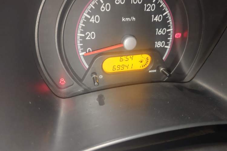 Used Suzuki Alto 2013 1.0L Manual Utility Model Odometer Close Up