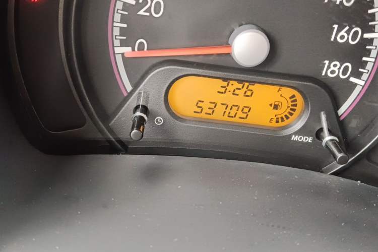 Used Suzuki Alto 2013 Revised Version 1.0L Manual Comfort Edition Odometer Close Up