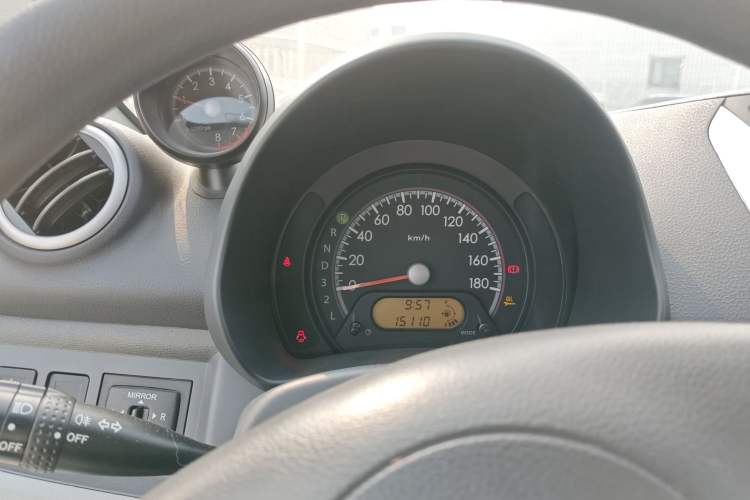 Used Suzuki Alto 2013 1.0L Automatic Luxury Model Odometer Close Up