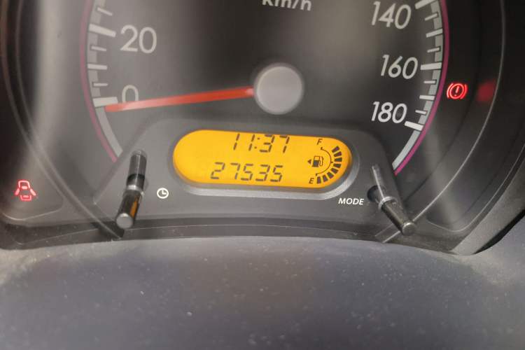 Used Suzuki Alto 2013 1.0L Manual Utility Model Odometer Close Up