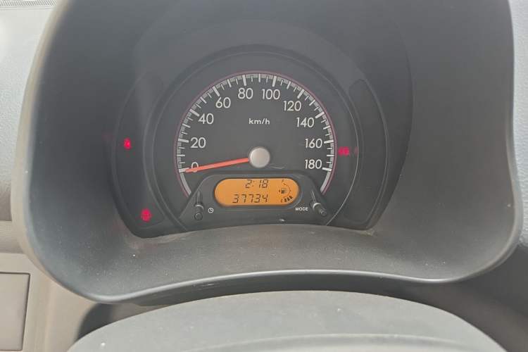 Used Suzuki Alto 2013 1.0L Manual Utility Model Odometer Close Up
