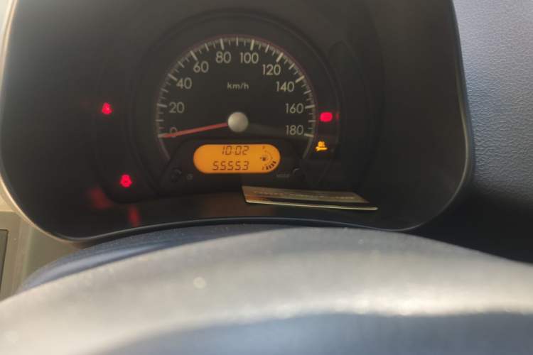 Used Suzuki Alto 2013 Revised Version 1.0L Manual Comfort Edition Odometer Close Up