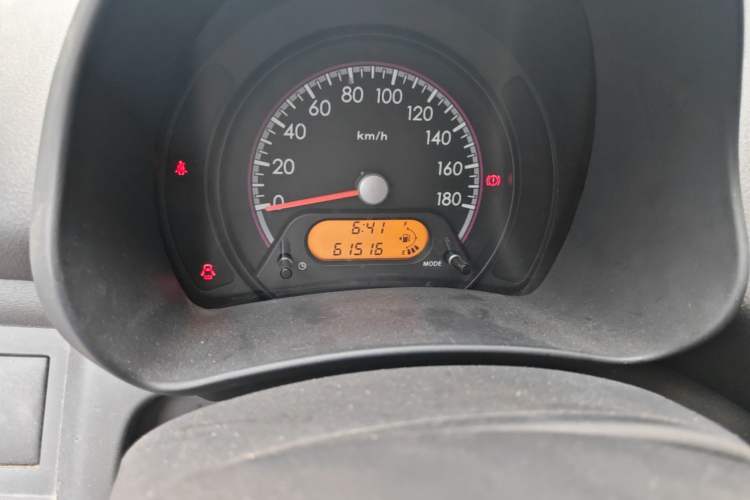 Used Suzuki Alto 2013 1.0L Manual Utility Model Odometer Close Up