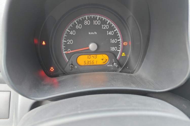 Used Suzuki Alto 2013 Revised Version 1.0L Manual Comfort Edition Odometer Close Up