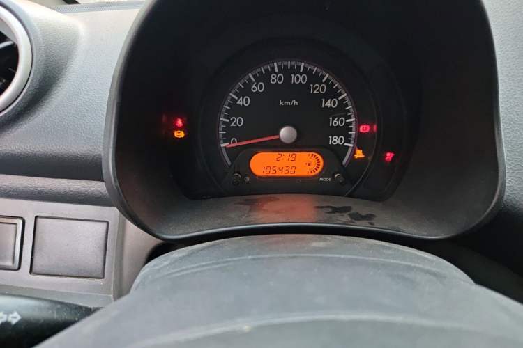 Used Suzuki Alto 2013 1.0L Manual Comfort Version Odometer Close Up