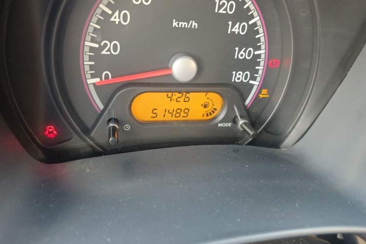 Used Suzuki Alto 2013 Revised Version 1.0L Manual Comfort Edition Odometer Close Up