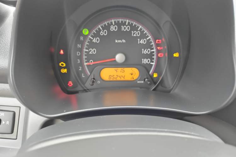 Used Suzuki Alto 2013 1.0L Automatic Luxury Model Odometer Close Up