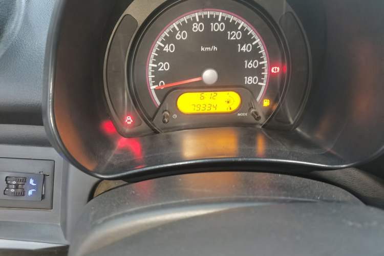Used Suzuki Alto 2013 Revised Version 1.0L Manual Comfort Edition Odometer Close Up
