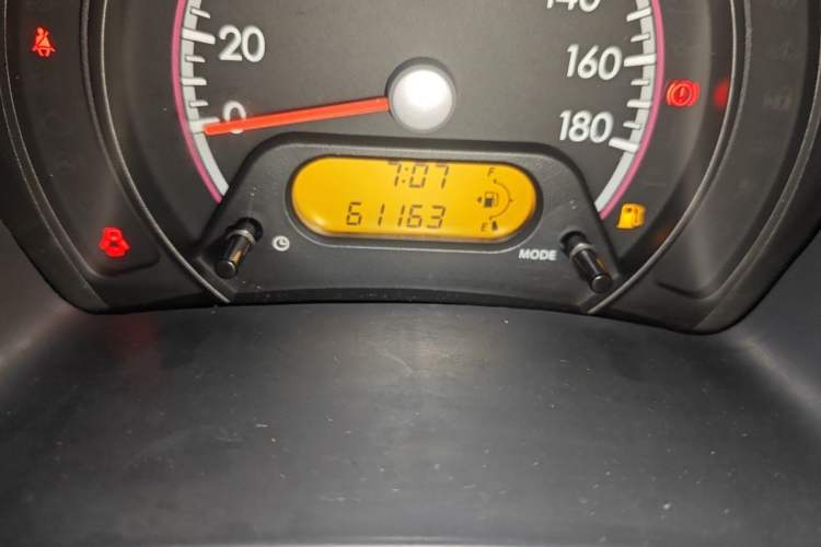 Used Suzuki Alto 2013 Revised Version 1.0L Manual Comfort Edition Odometer Close Up